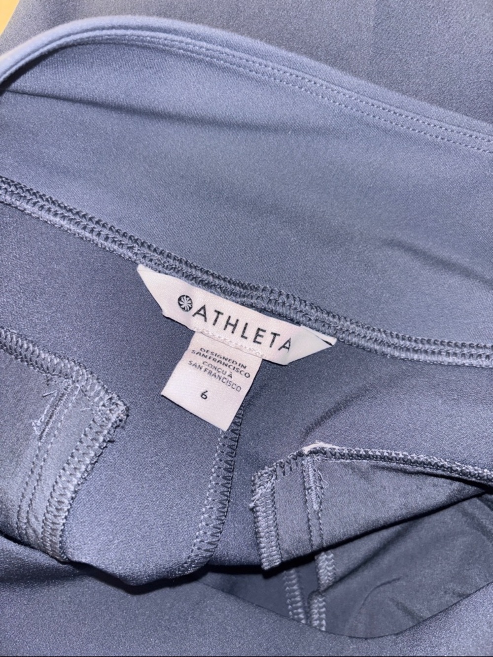 Athleta Endless High Rise Pant Granite Blue S/533636 - Picture 3 of 3